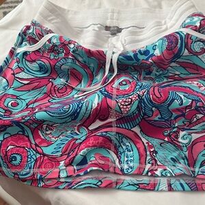 T by Talbots Colorful Paisley skort  (M) and jacket (L) set